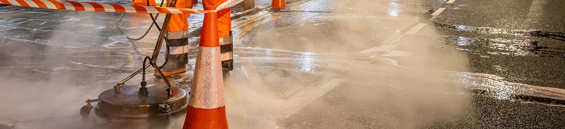 cleaning Chester high street